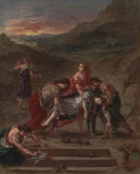 St. Stephen Borne Away by his Disciples
